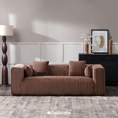 Dekoruma SHIMU Sofa 3 Seater / Sofa Minimalis Modern 3 Dudukan