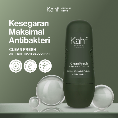 Kahf Antiperspirant Deodorant Roll On 45 ml - Deodorant Pria