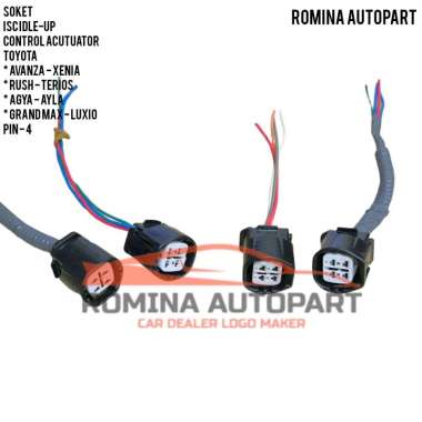 Soket Actuator Isc speed Grand max Luxio Agya Ayla original