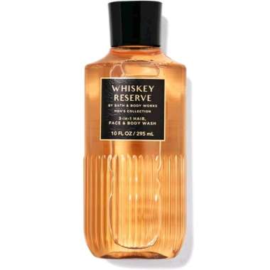BBW MEN'S COLLECTION WHISKEY RESERVE 3IN1 FACE HAIR BODY WASH 295 ML