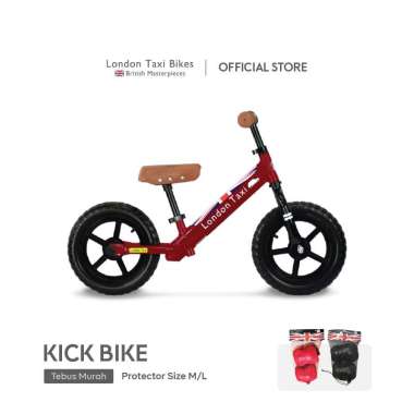 Sepeda Anak Tanpa Pedal London Taxi Balance Bike - Red Red