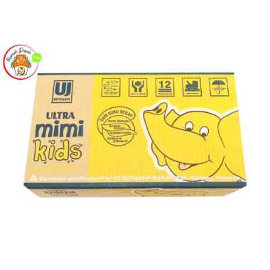 Ultra Jaya Ultra Mimi Rasa Vanila Susu [125 mL/1 Dus]