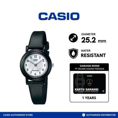 CASIO LQ-139AMV-7B3LDF Casual Jam Tangan Wanita - Black Black