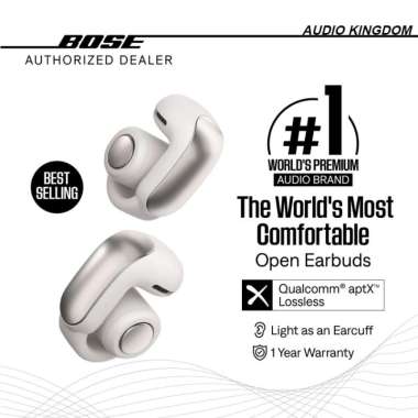 Bose Ultra Open Earbuds Open Ear MoonstoneBlue