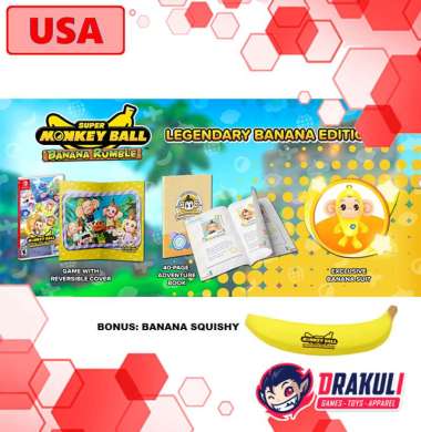 Switch Super Monkey Ball Banana Rumble Legendary Edition