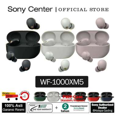 Sony Center Jakarta - SONY WF-1000XM5 / WF1000XM5 / WF 1000XM5 Wireless Noise Cancelling Headphones 