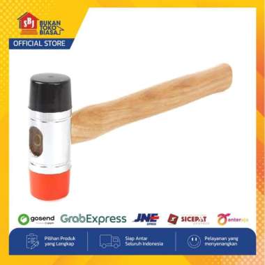 Workpro Palu Karet Plastik PU 35 mm Double Face Dead Blow Hammer