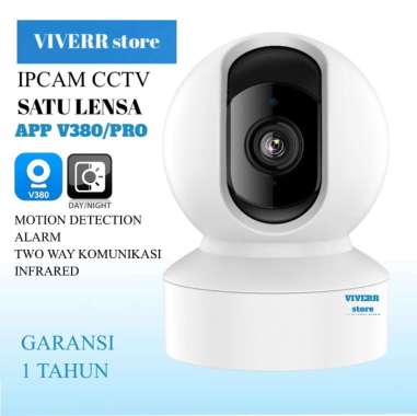 V380/V380Pro Ipcam CCTV Kamera keamanan cctv snowman 2 cocok indoor maupun outdoor. CCTV SAJA