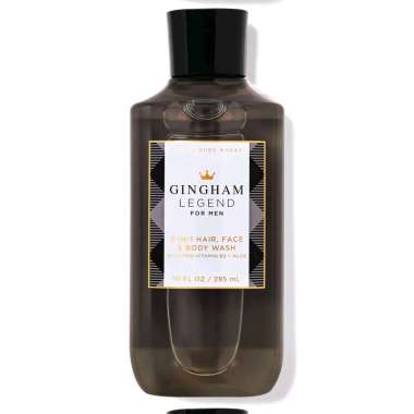 BBW MEN'S COLLECTION GINGHAM LEGEND FOR MEN 295 ML SABUN MANDI