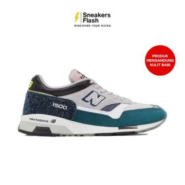 Sepatu Sneakers Pria NEW BALANCE 1500 MADE IN UK GREY TEAL - M1500PSG 43