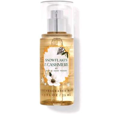 BBW SNOWFLAKES & CASHMERE FINE FRAGRANCE BODY MIST 75 ML