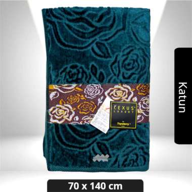 Handuk Mandi Lexus Luxury Dewasa 70x140 by Toyo Terry Premium Tebal Anti Jamur Termurah Teal