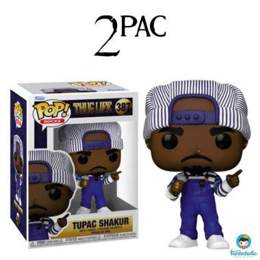 Funko POP! Rocks: Thug Life - Tupac Shakur 90's #387