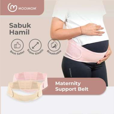 MOOIMOM Maternity Belt Ikat Pinggang Ibu Hamil - Pink Semua Ukuran Pink
