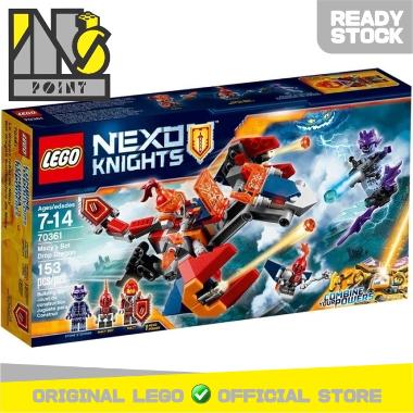 LEGO Nexo Knights 70361 Macy's Bot Drop Dragon Mainan Anak Multicolor