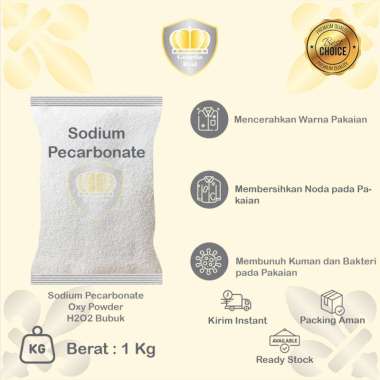 Sodium Pecarbonate 1 Kg/ Natrium Pecarbonate 1 Kg/ Sodium Pekarbonat 1 Kg/ H2O2 Bubuk 1 Kg/ Oxy Powd