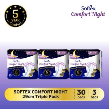 Promo Harga Softex Comfort Night Wing 29cm 10 pcs - Blibli