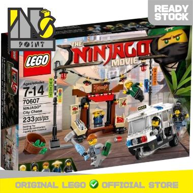 LEGO The Ninjago Movie 70607 Ninjago City Chase Mainan Blok & Puzzle Multicolor