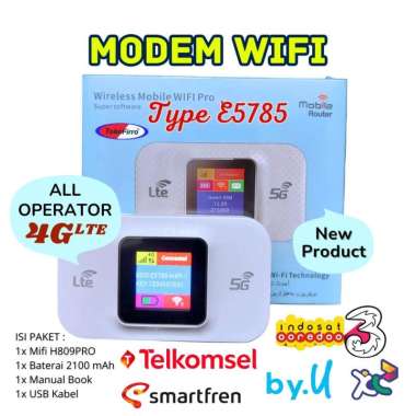 Modem Wifi 4G e5785 Pro Mifi 4G/5G Unlock All Operator
