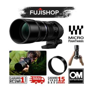 Olympus M.Zuiko Digital ED 300mm F/4 IS PRO Lens / OM System 300mm F4 IS PRO Black