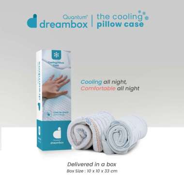 Quantum Dreambox Cooling Pillowcase / Sarung Bantal Dingin Pillow Case Artic