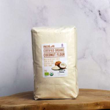 Mezzaluna Coconut Flour Organic [1000 g] 1kg Tepung Kelapa Organik