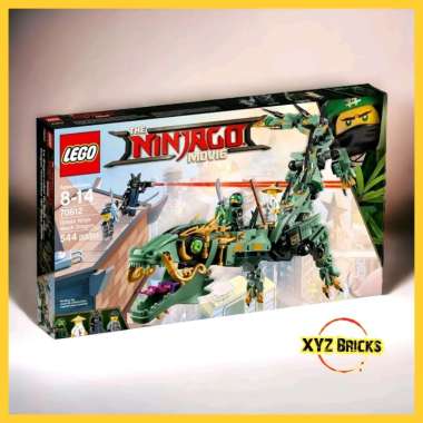LEGO The Ninjago Movie 70612 Green Ninja Mech Dragon Mainan Blok & Puzzle Multicolor