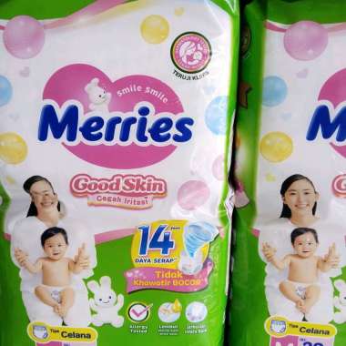 Merries M 34, L 30 XL 26 XXL 18 MERRIES M 32