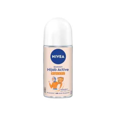 Promo Harga Nivea Deo Roll On Whitening Hijab Fresh 50 ml - Blibli