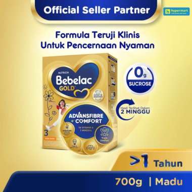 Promo Harga Bebelac 3 Gold Susu Pertumbuhan Madu 700 gr - Blibli