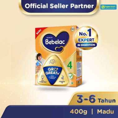 Promo Harga Bebelac 4 Susu Pertumbuhan Madu 400 gr - Blibli