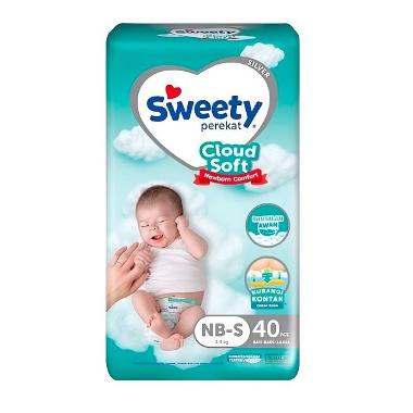 Promo Harga Sweety Silver Comfort Perekat NB-S40 40 pcs - Blibli
