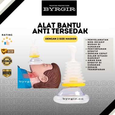 BYRGIR 1 Set Penyelamatan Darurat Alat Bantu Tersedak Choking Rescue Emergency Device Portable Untuk