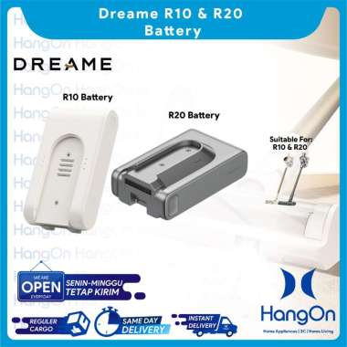 Dreame Battery R10 & R20 Vacuum Cleaner Baterai Penyedot Debu Lantai R20