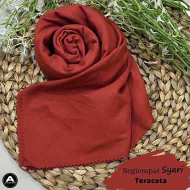 VP jilbab segi empat jumbo voal polos 130x130 lc syari teracota