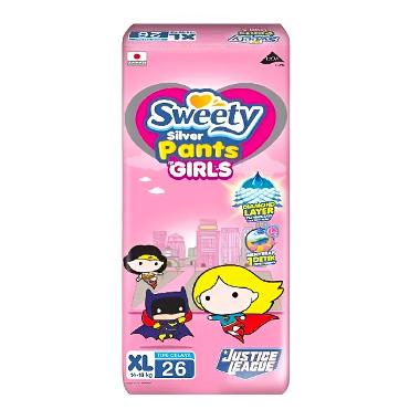 Sweety Silver Pants Girls