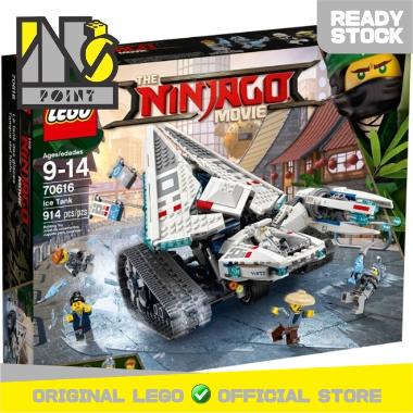 LEGO Ninjago The Movie 70616 Ice Tank Mainan Blok dan Puzzle -