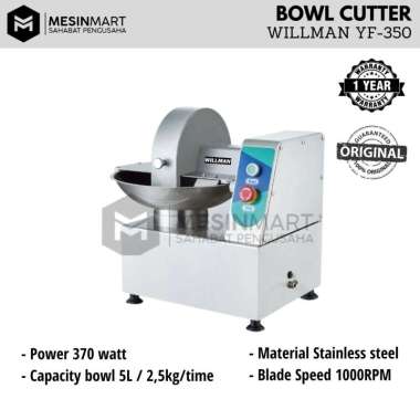 Bowl Cutter / Mesin Pengaduk Adonan Bakso WILLMAN YF-350
