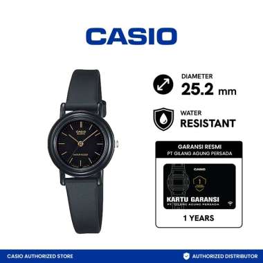 Casio LQ-139AMV-1ELDF Jam Tangan Unisex - Black Black