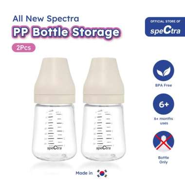 Spectra PP Storage 160ml (Tanpa Dot) isi 2 pc Botol Susu