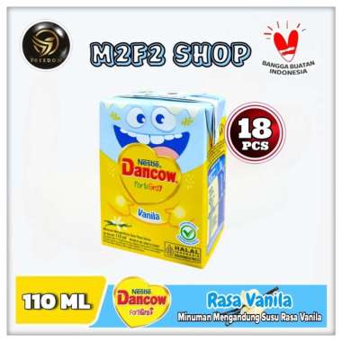 Promo Harga Dancow Fortigro UHT Vanilla 110 ml - Blibli