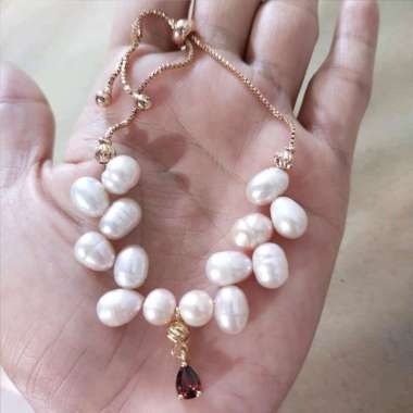 Gelang Mutiara Lombok Gelang Cantik Mutiara Air Tawar