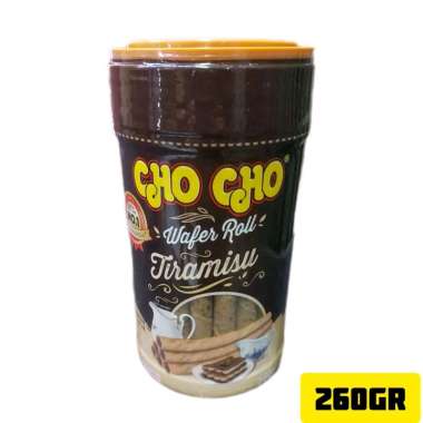 Wafer Roll Ratu Cho Cho 260gr Astor Varian Rasa Tiramisu