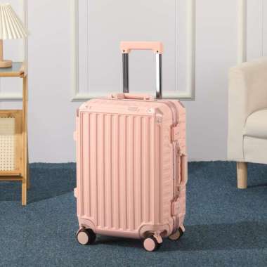 Roaming Koper dan Bagasi Suitcase Luggage R067 PINK - 24