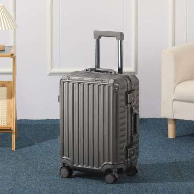 Roaming Koper dan Bagasi Suitcase Luggage R067 GREY - 20