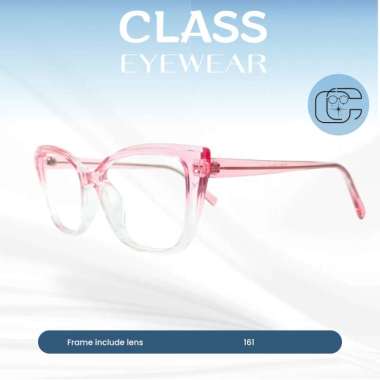 Class Eyewear Model Transparan Pink 8829 lensa photocromic (normal)