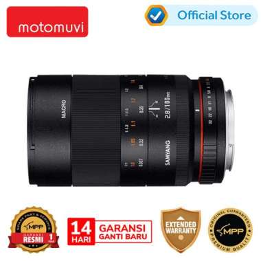 Samyang 100mm F2.8 ED UMC MACRO Nikon F Lensa Kamera