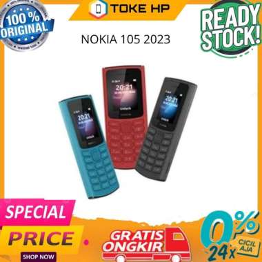 NOKIA 105 2023 LEIDA NEW GARANSI RESMI CYAN