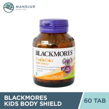Blackmores Kids Body Shield Multivitamin Anak [60 Tablet]