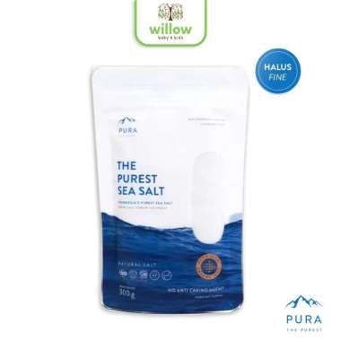 Bumbu Masak - Pura The Purest Sea Salt 300Gr Fine